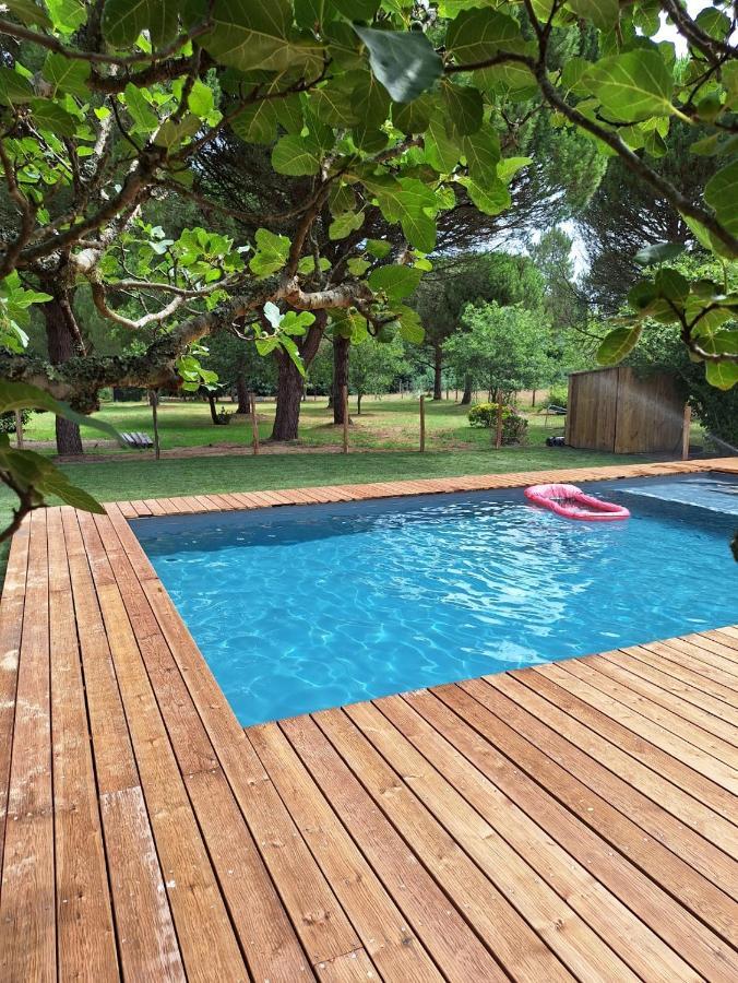 La Pinede Du Cheou, Piscine, Logement Independant, Parking, Draps, Wifi Fibre Mimizan-Plage Exteriér fotografie